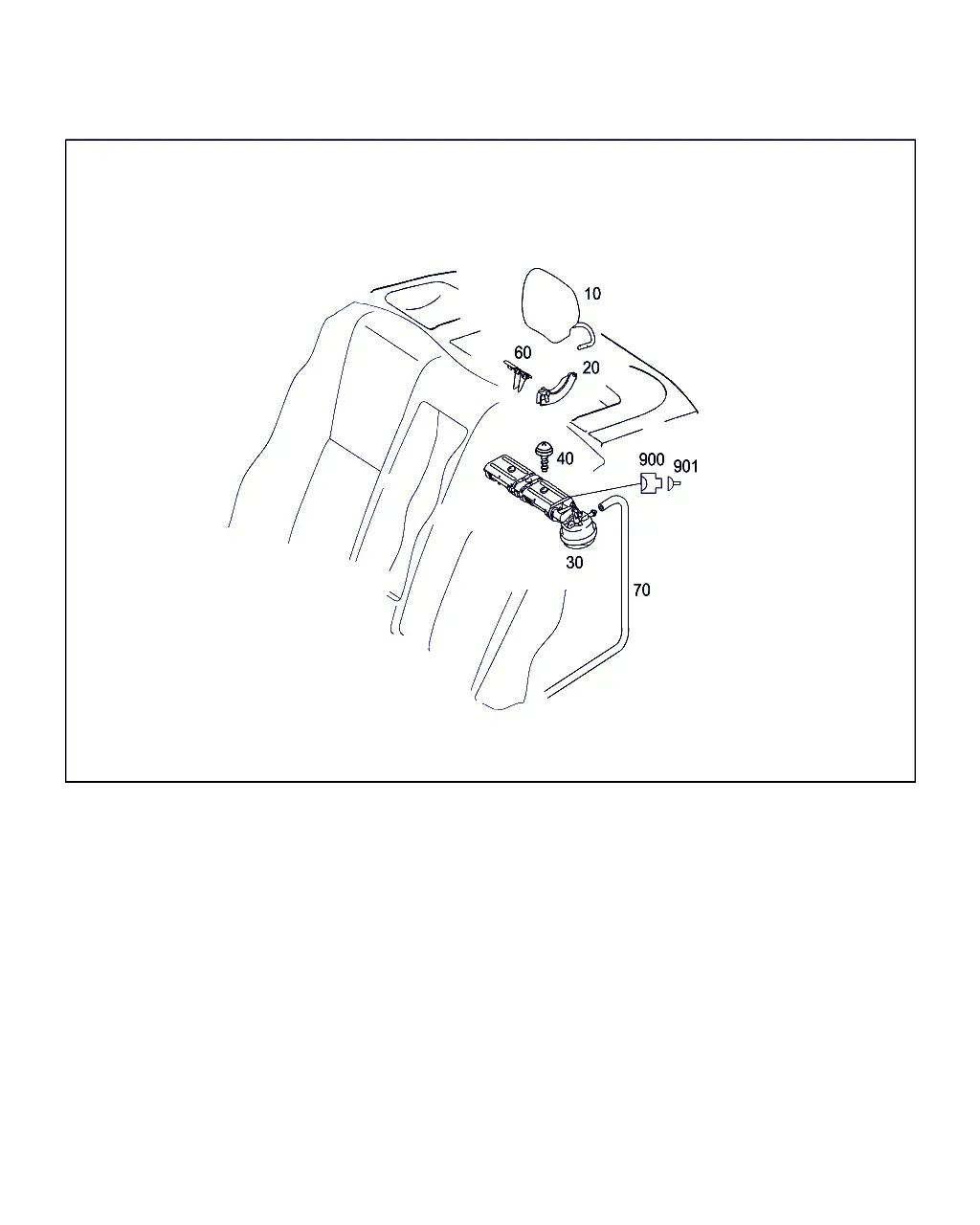 Headrest diagram