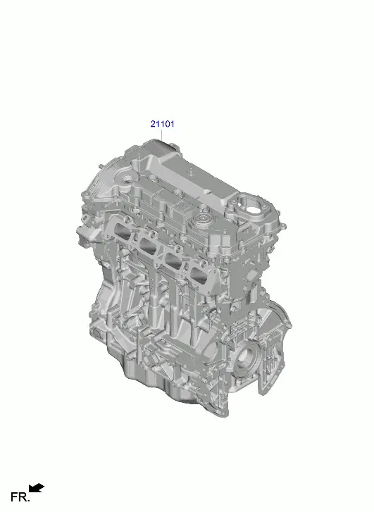 Engine Subframe Assembly diagram