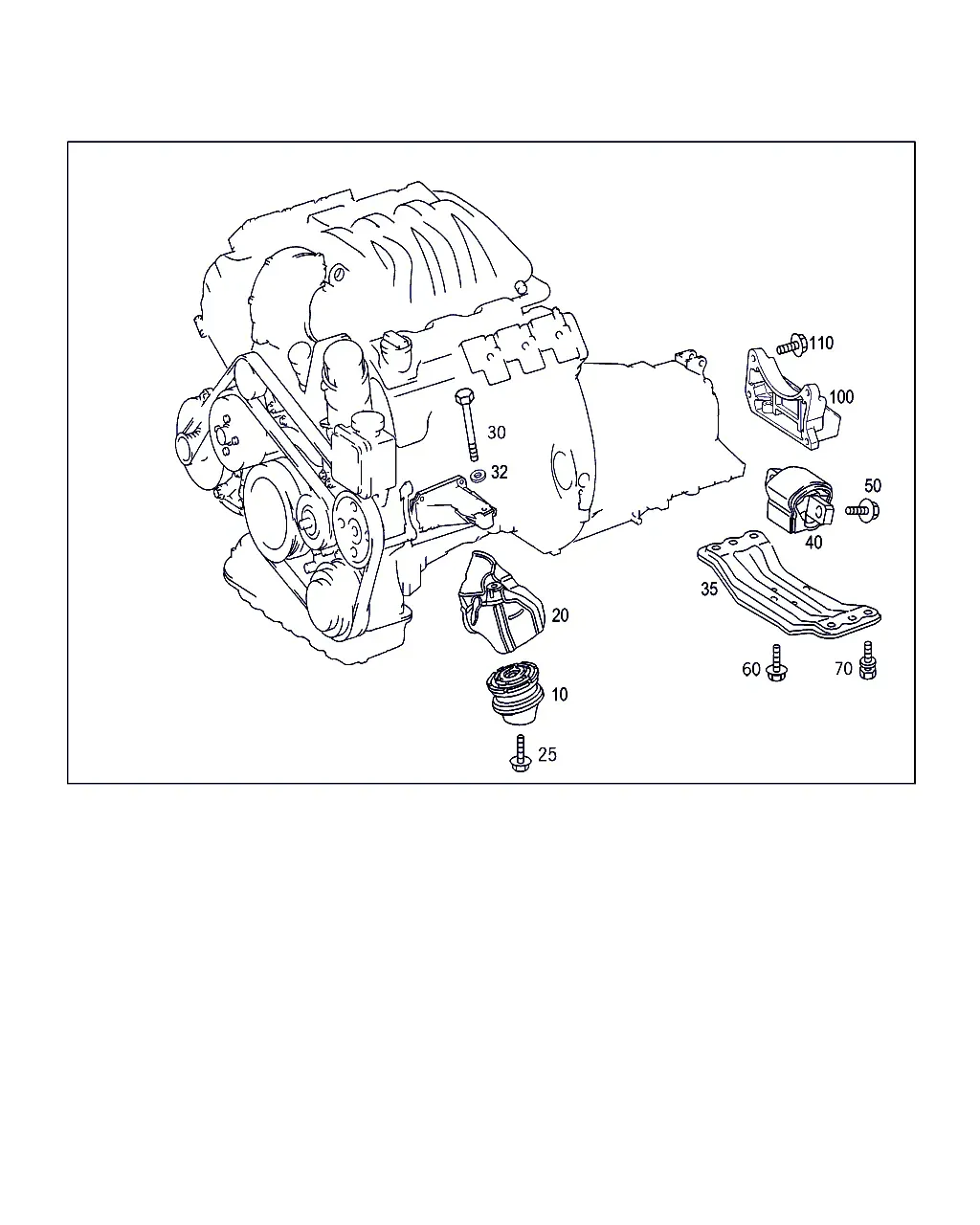 Engine Mounts diagram