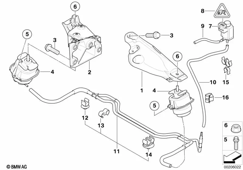 Engine Mounts diagram
