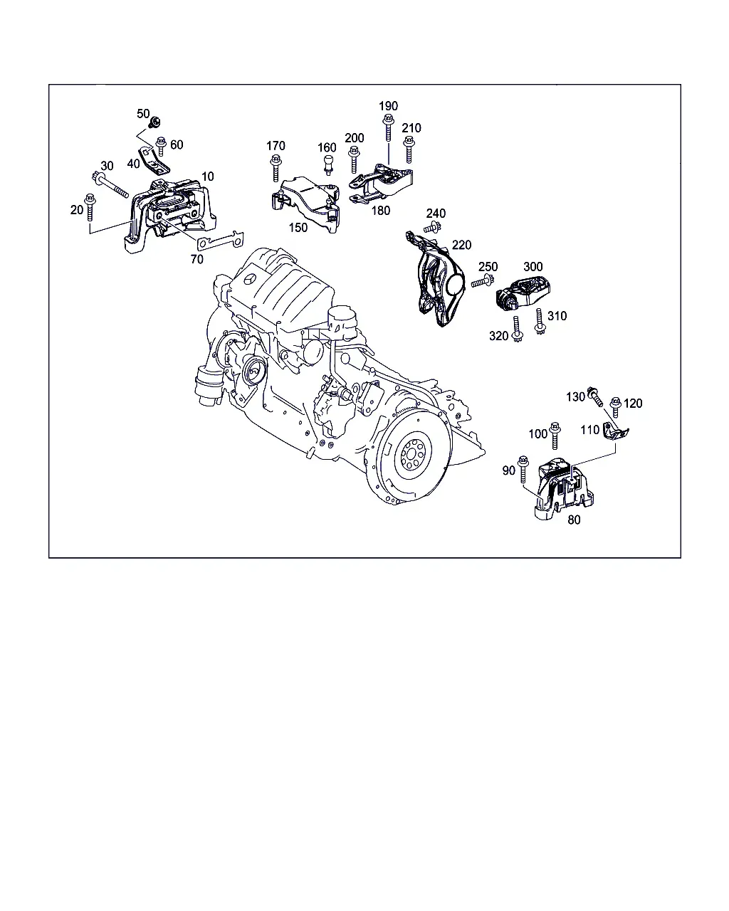 Engine Mounts diagram