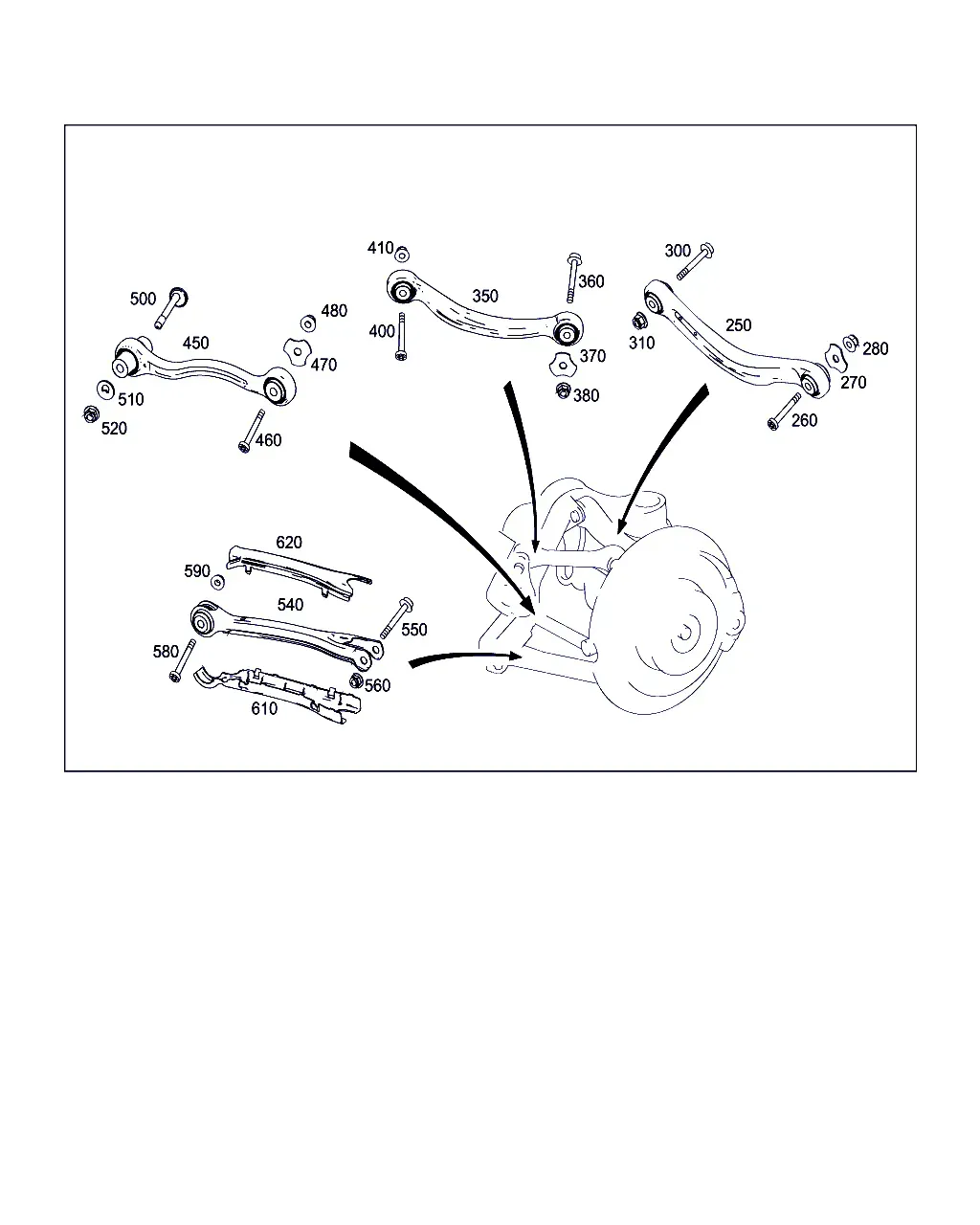 Rear Axle Suspension diagram