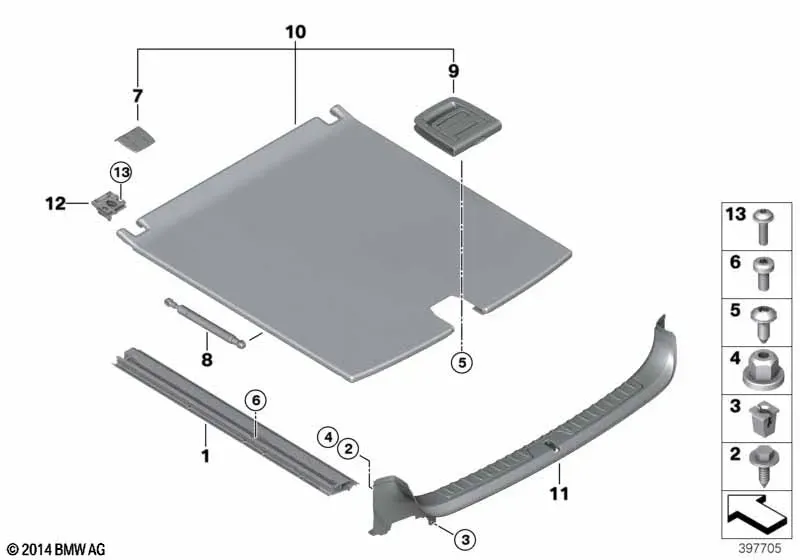Cargo Floor diagram