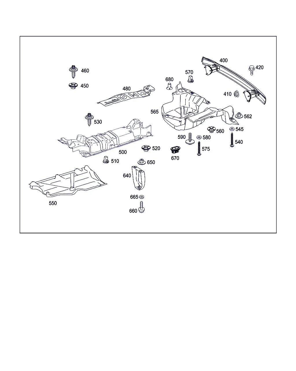 Driver's Floor Panel diagram