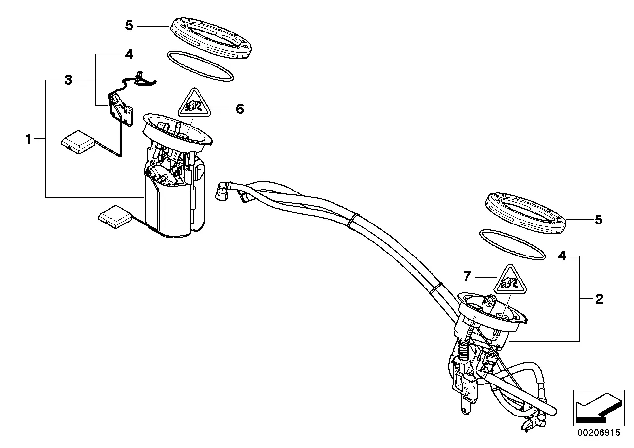 Fuel pump diagram