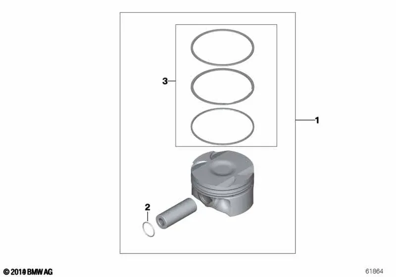 Поршень кривошипно-шатунного механизма diagram