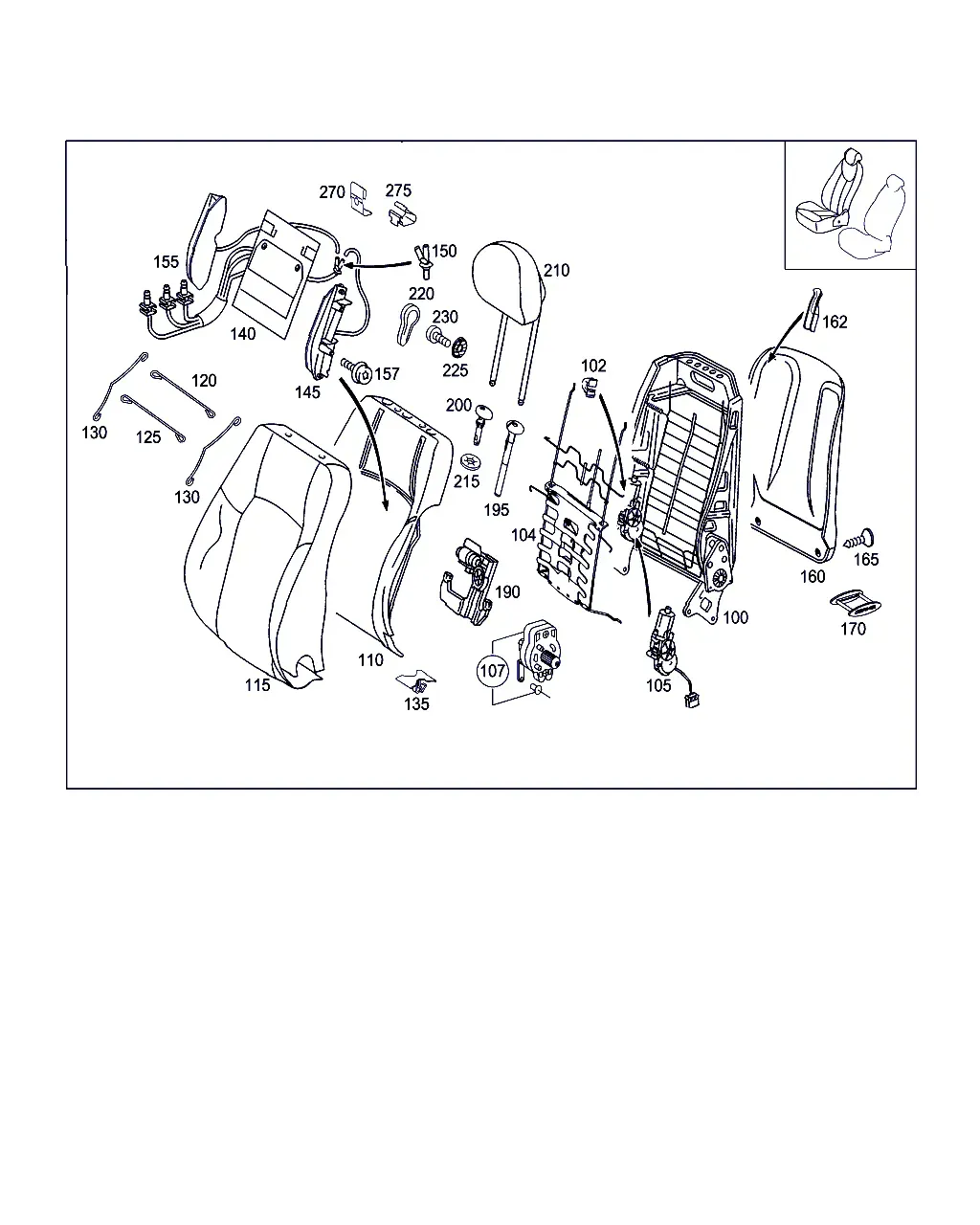 Right Seat diagram