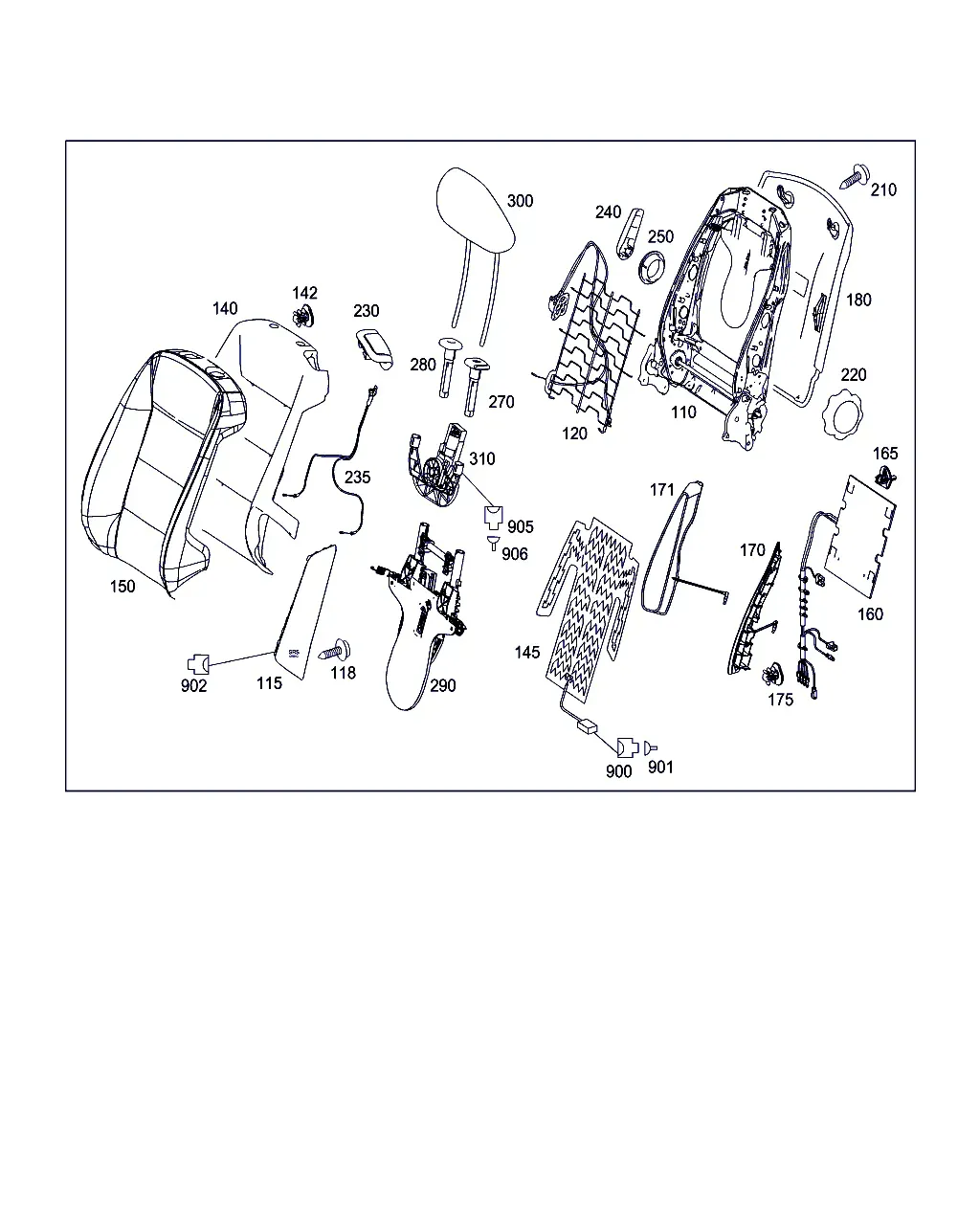Right Seat diagram