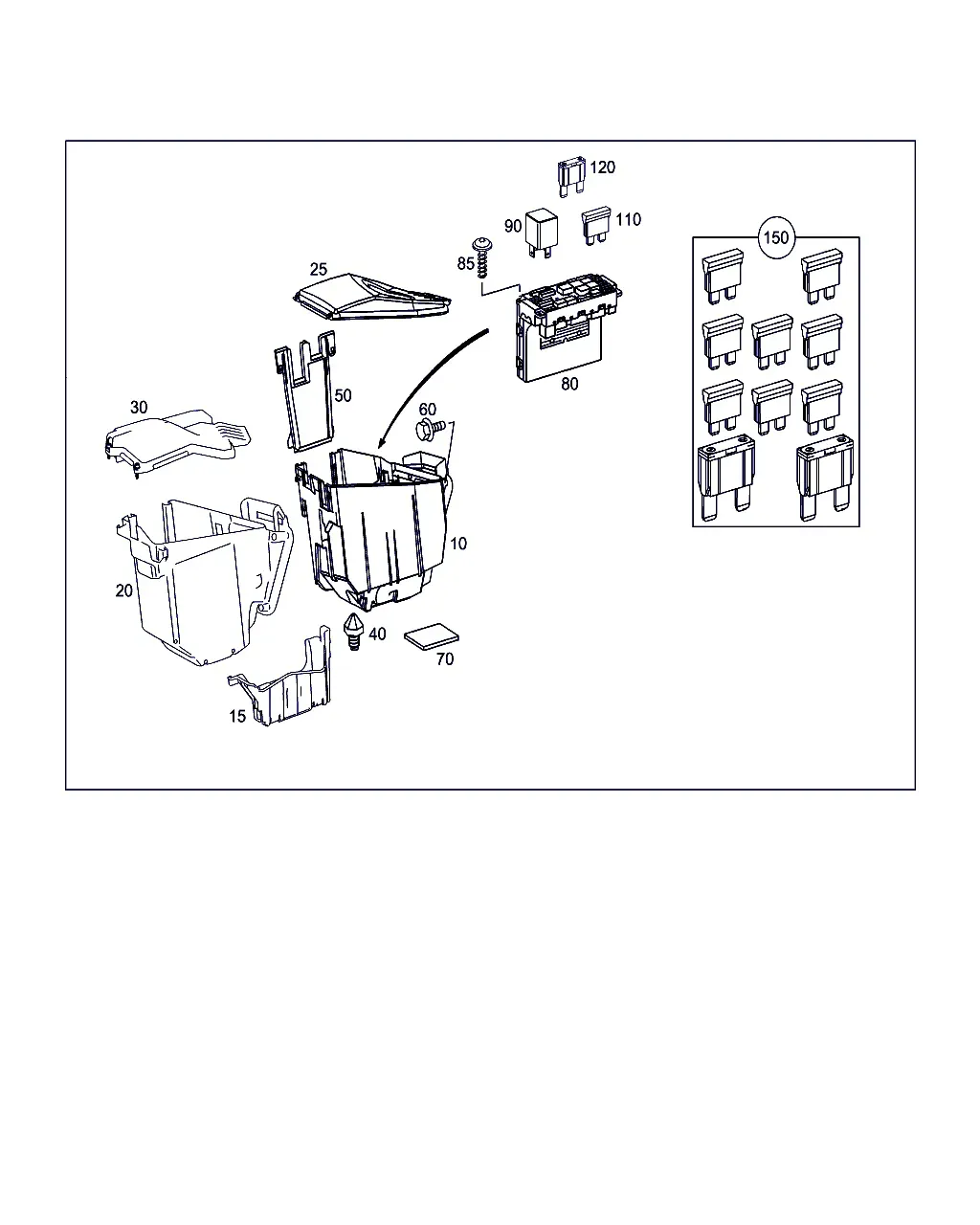 Control Unit Compartment diagram