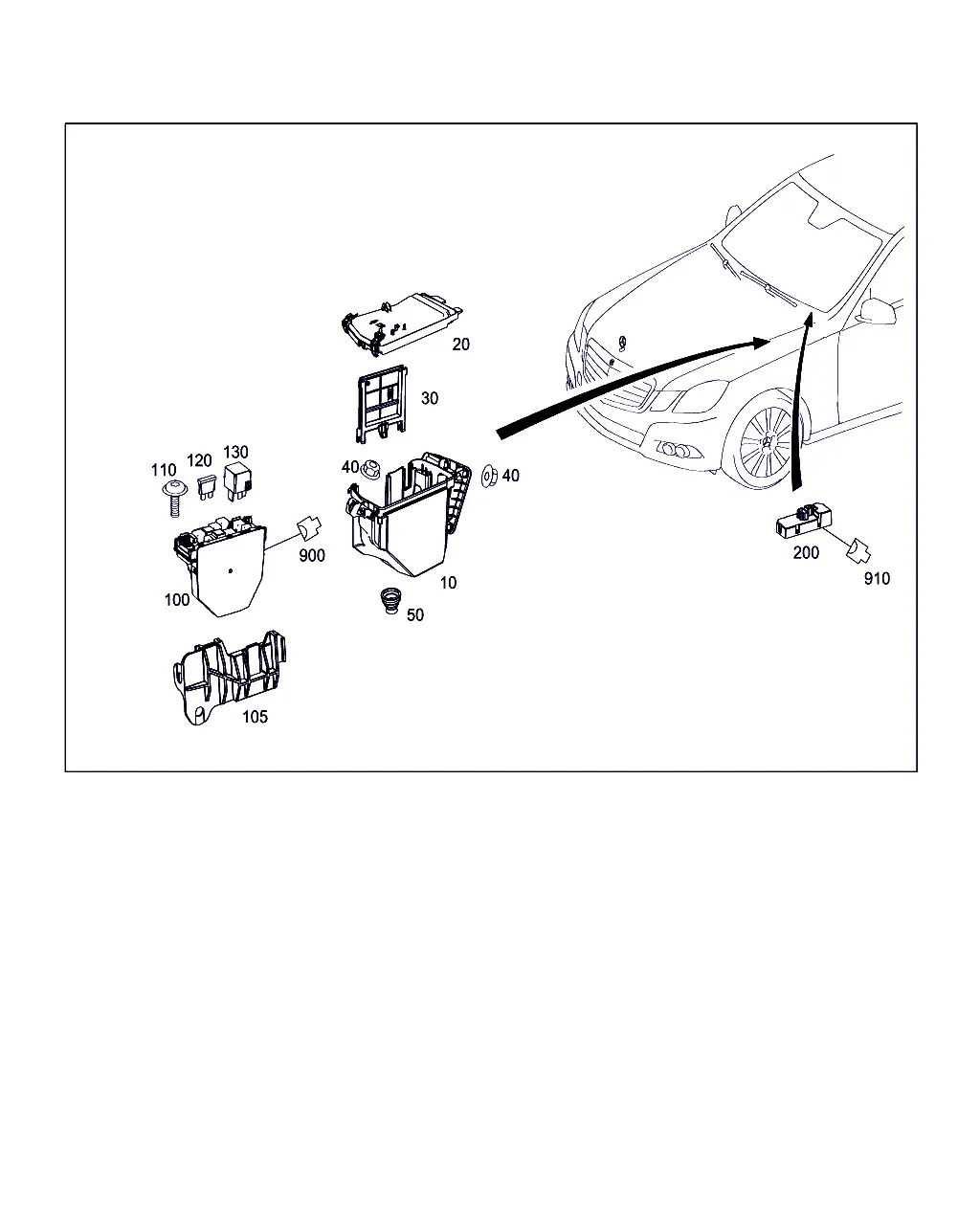 Control Unit Compartment diagram