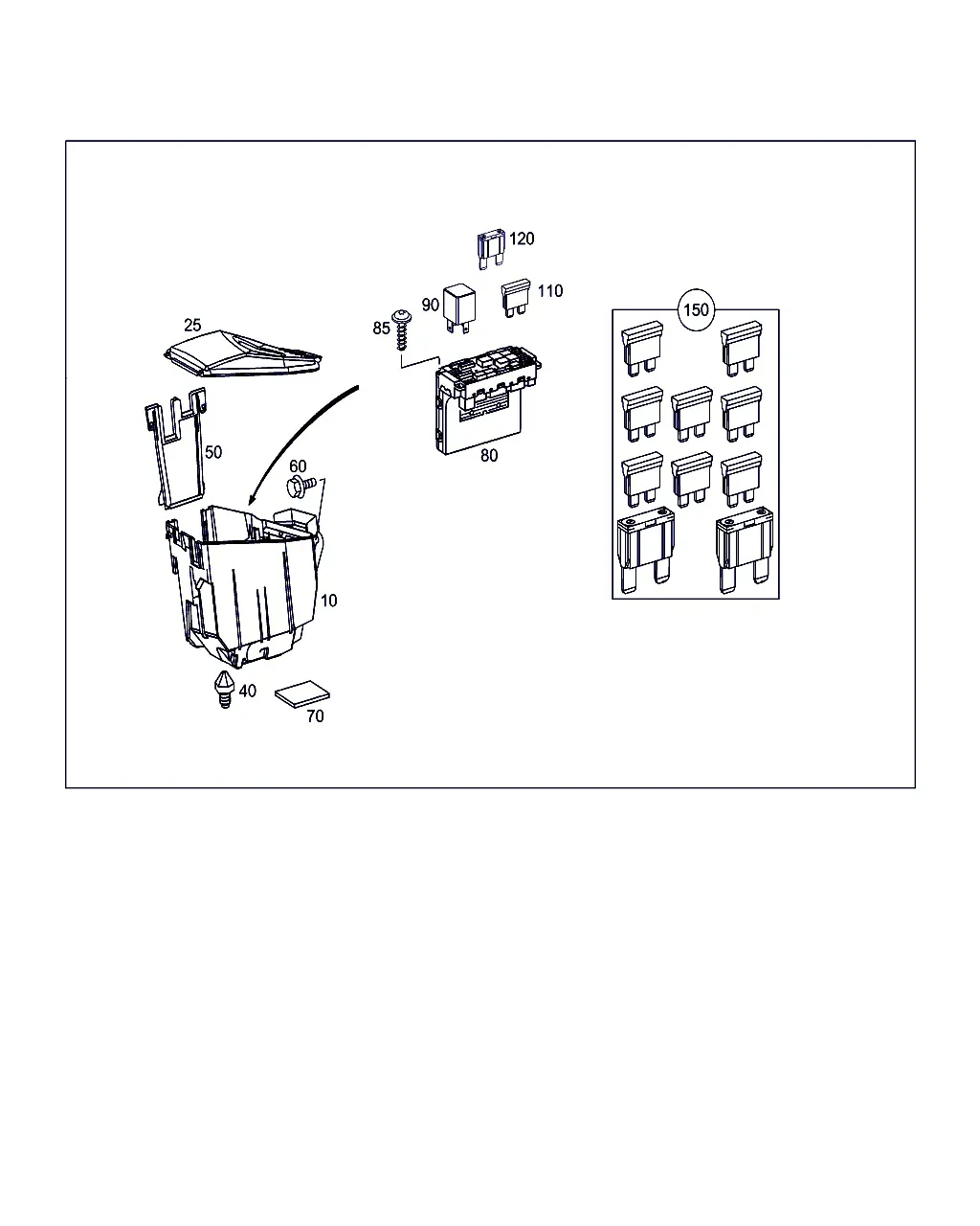 Control Unit Compartment diagram