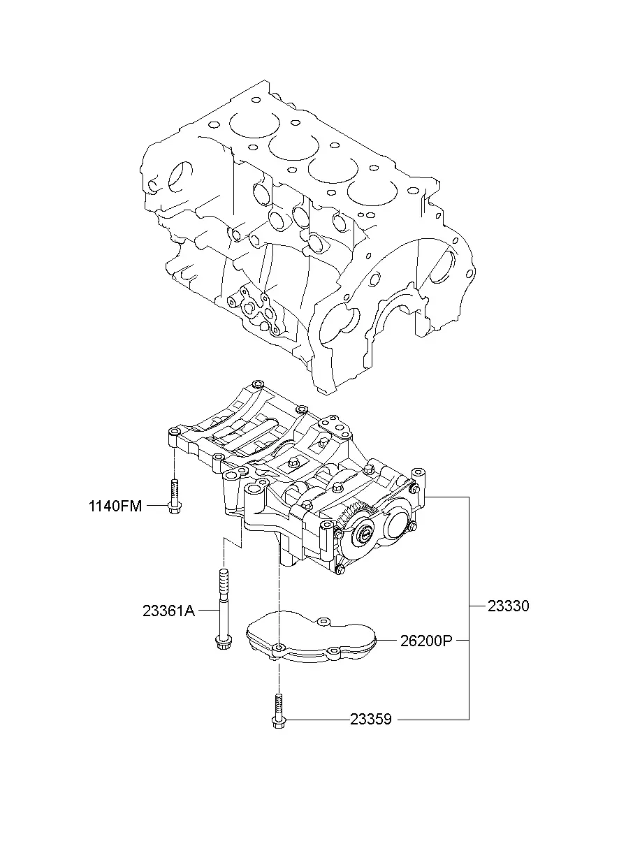 Balance Shaft Drive diagram