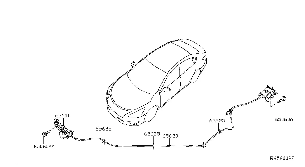 Hood Latch Control diagram