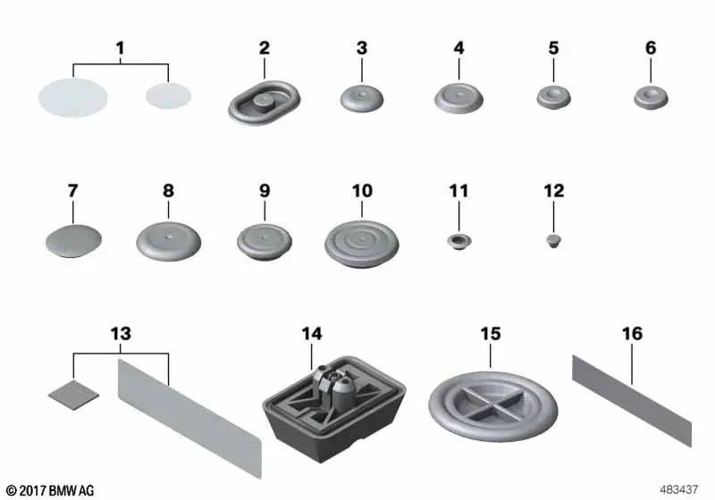 Body Plugs and Grommets diagram