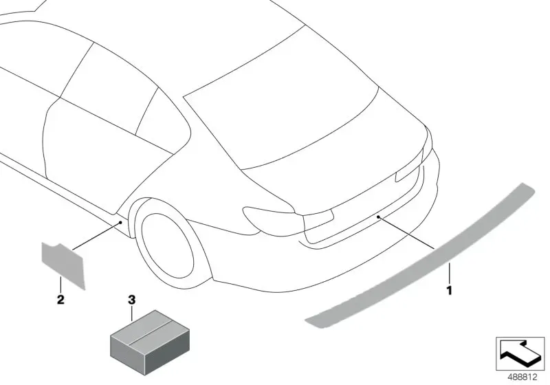 Protective film diagram