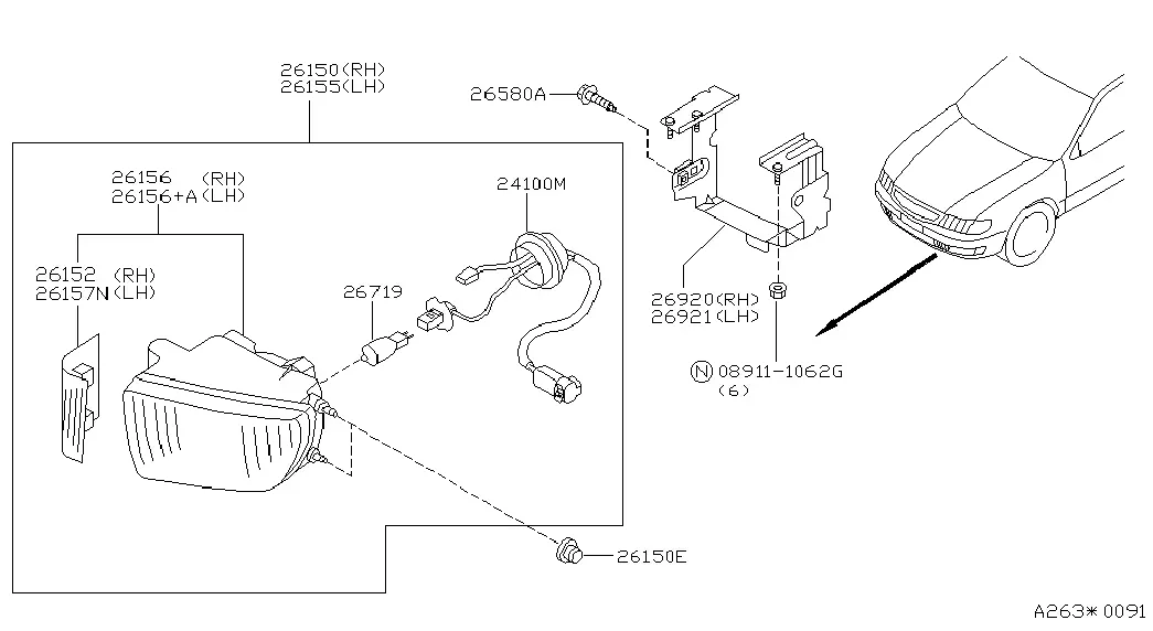 Fog Lights diagram