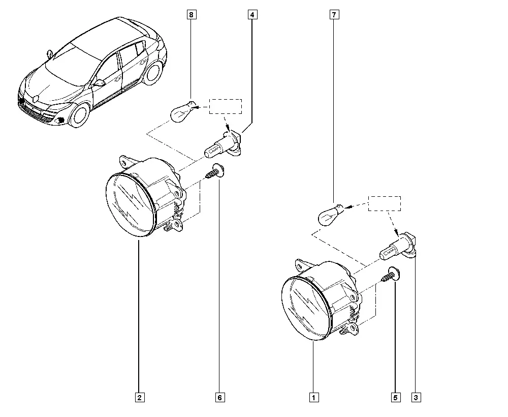 Fog Lights diagram