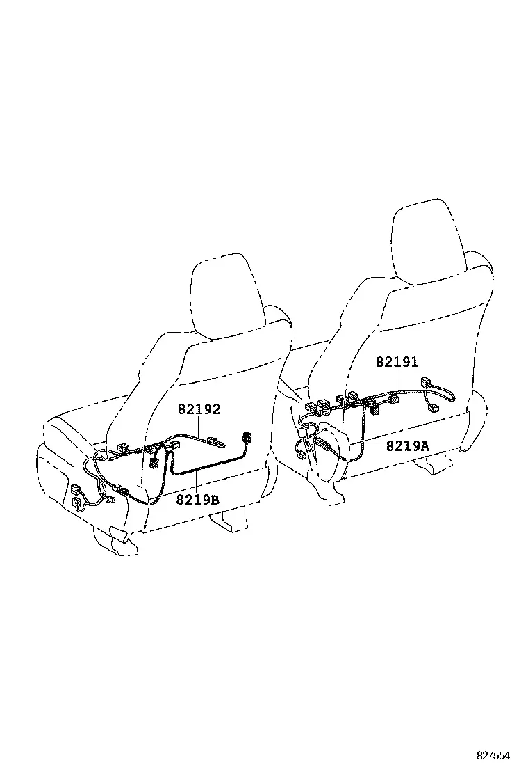 Front Seat Wiring diagram