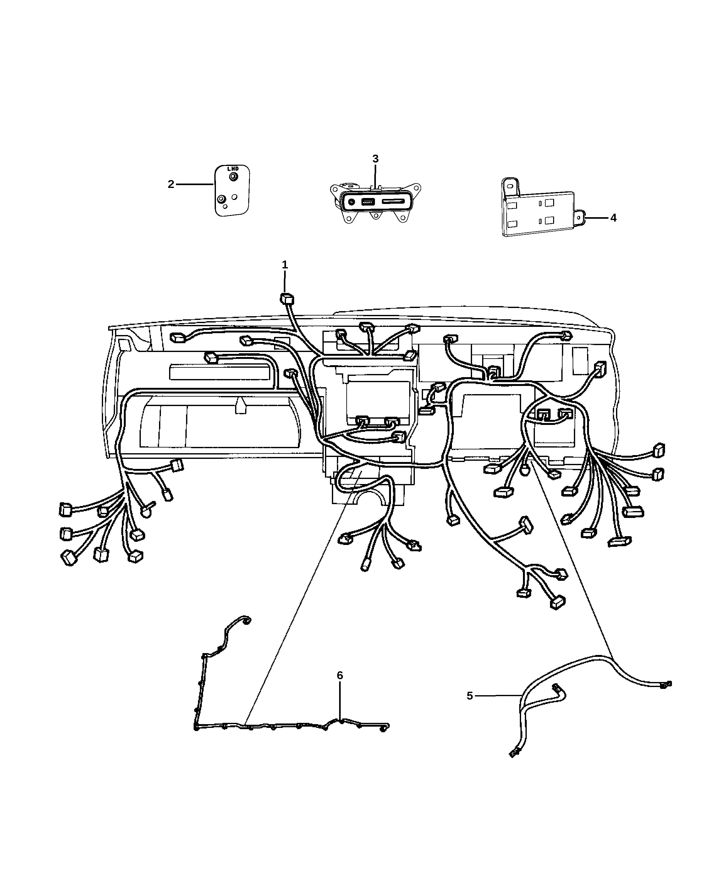 Instrument Panel Wiring diagram