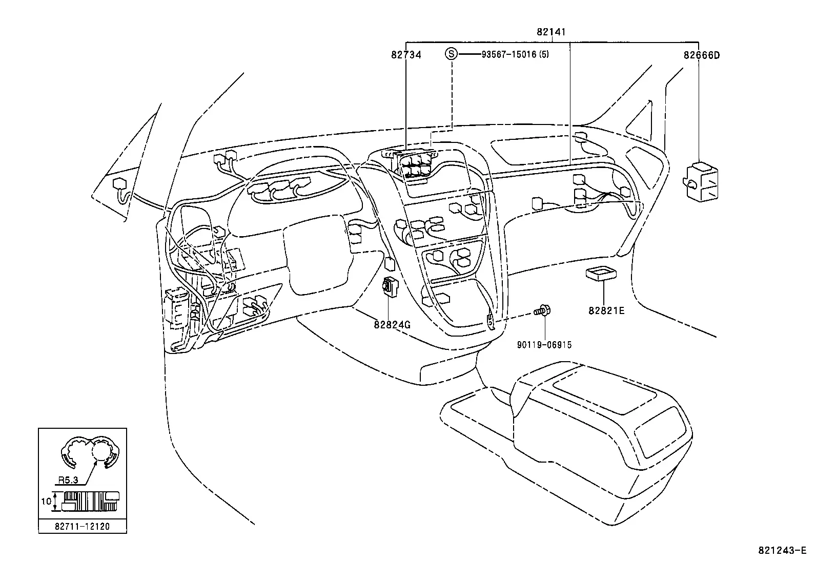 Instrument Panel Wiring diagram