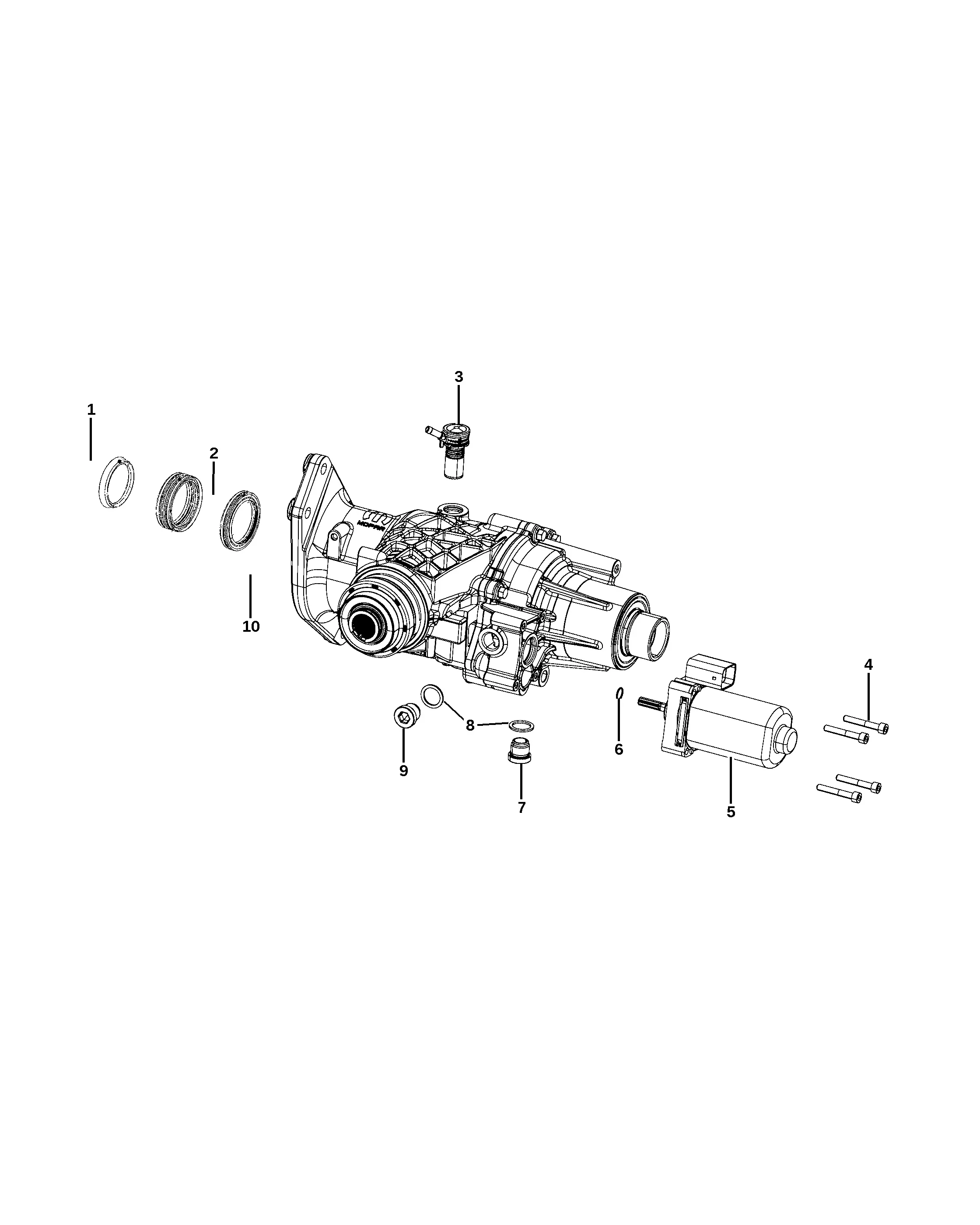 Electric motor diagram