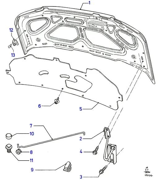 Hood diagram