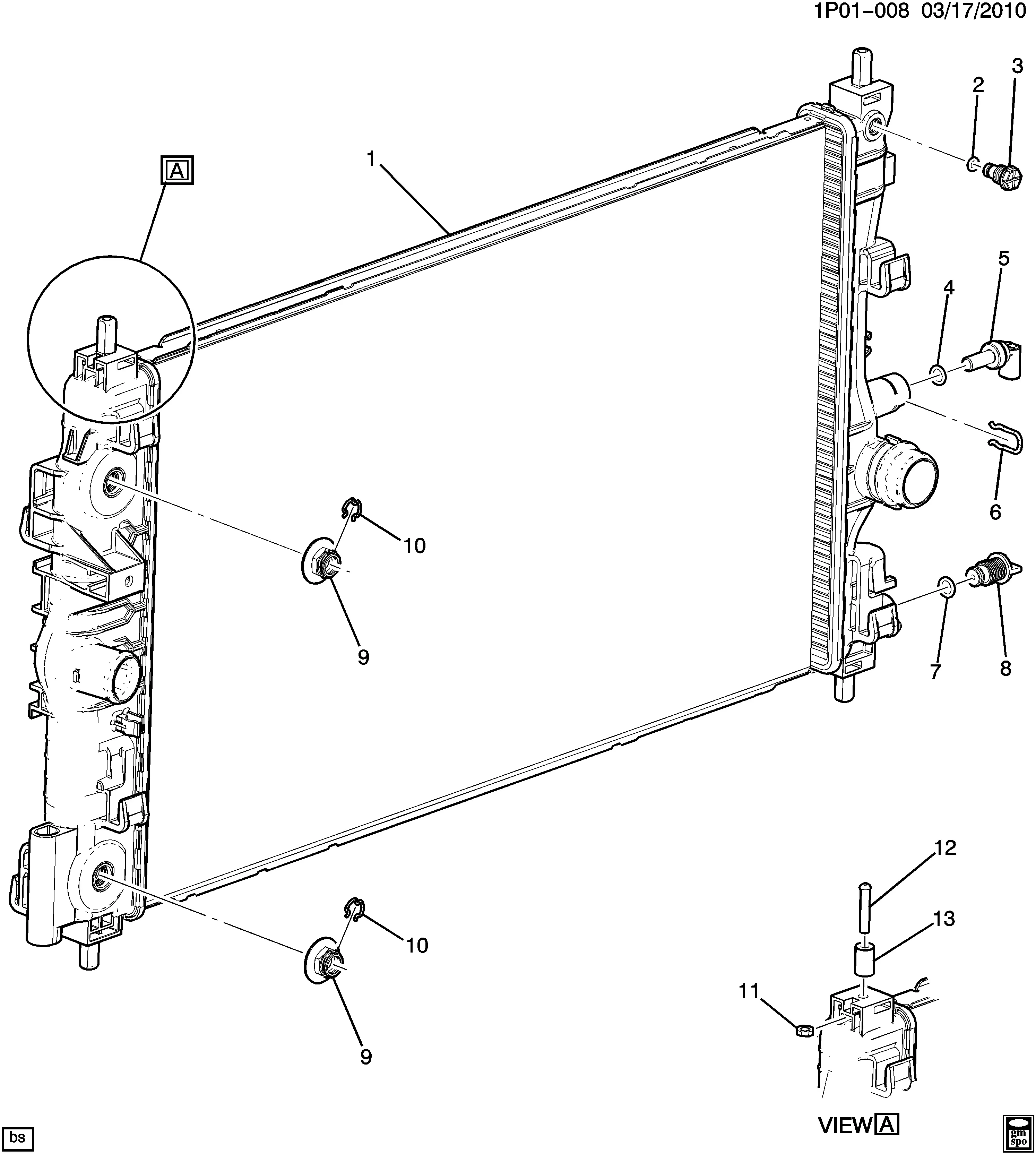 Radiator Assembly diagram