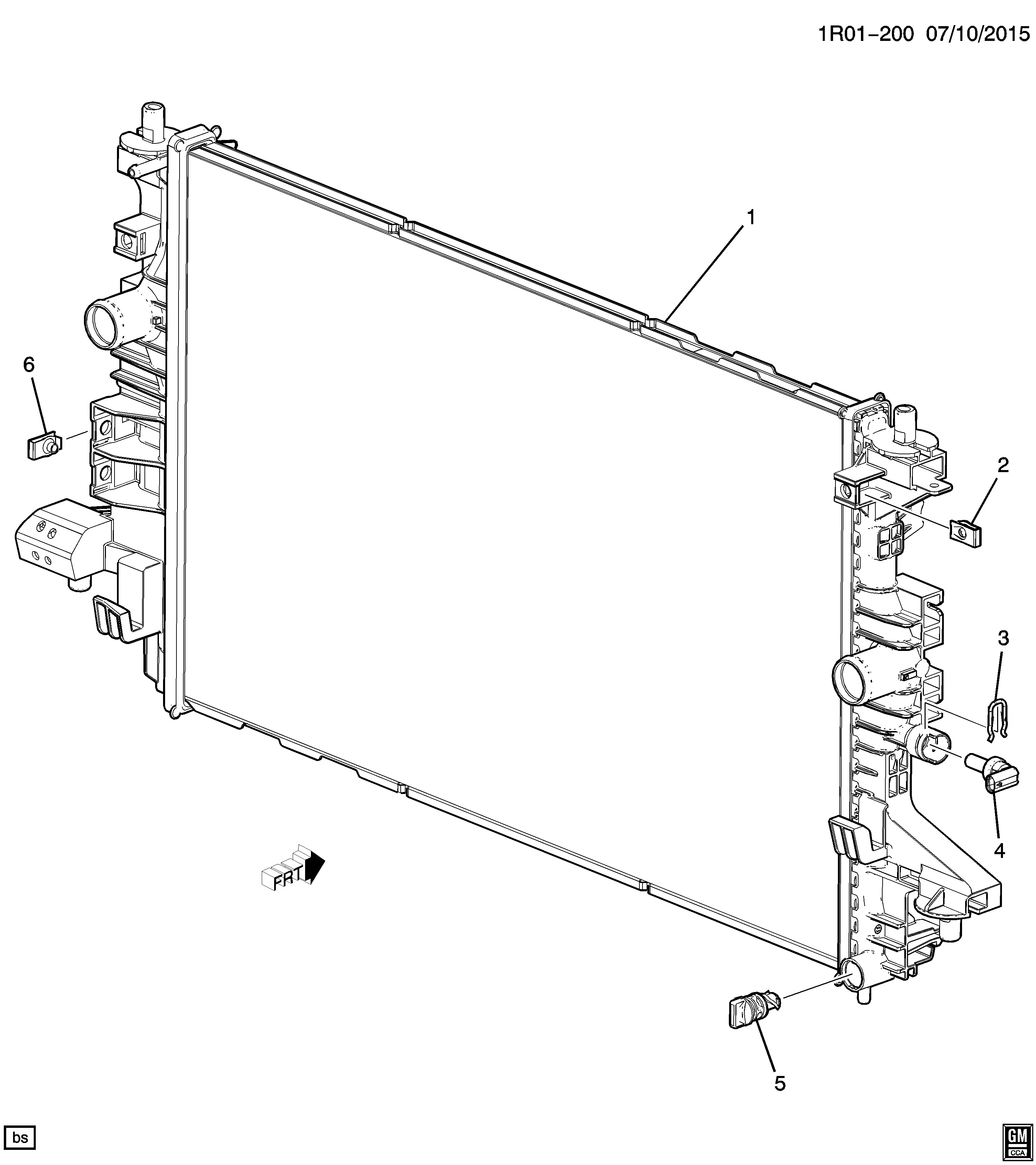 Radiator Assembly diagram