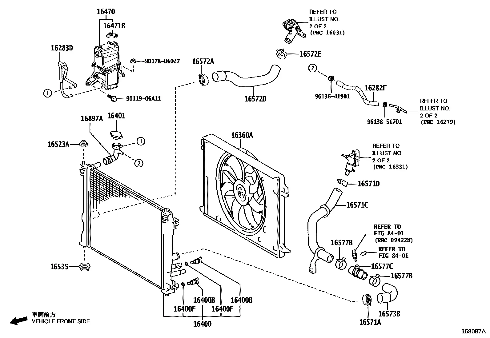 Radiator diagram