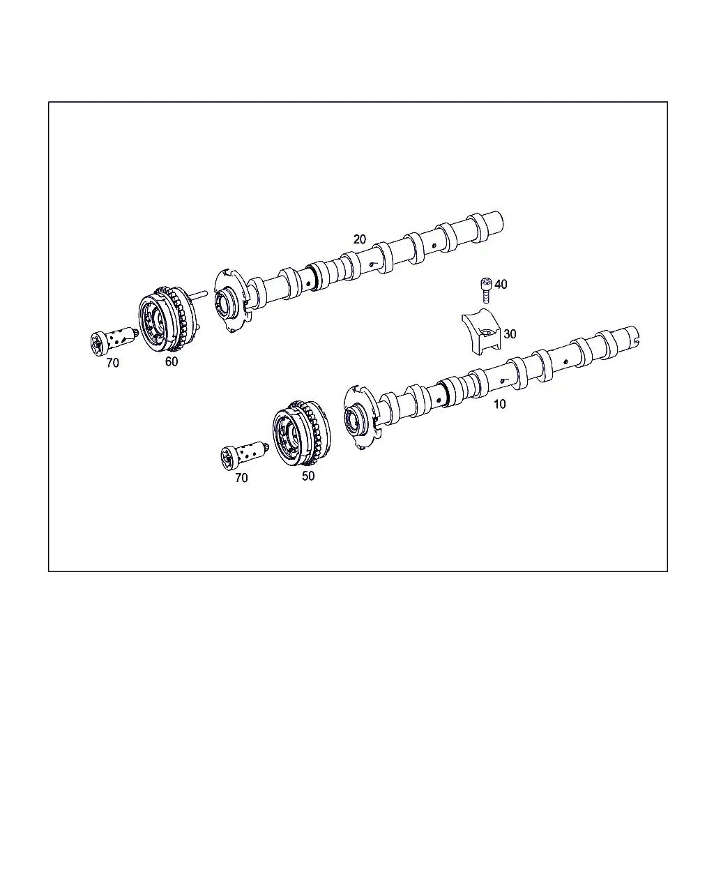 Camshaft and Variable Valve Timing diagram