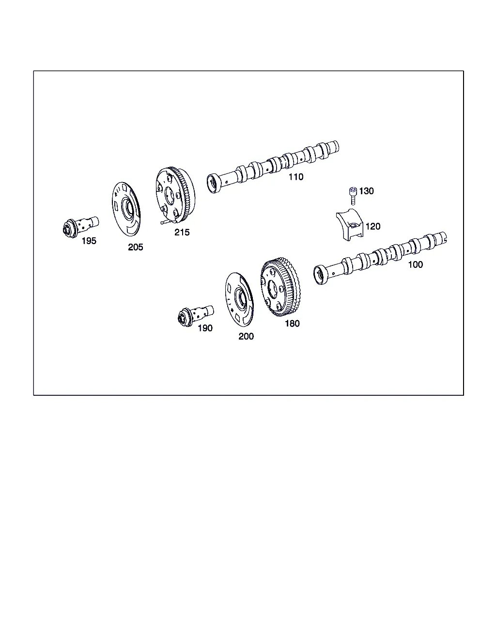 Camshaft and Variable Valve Timing diagram