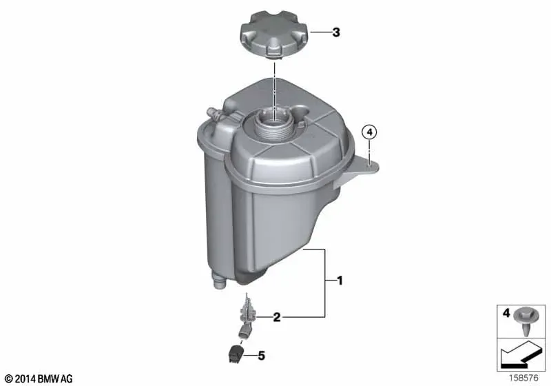 Расширительный бачок diagram