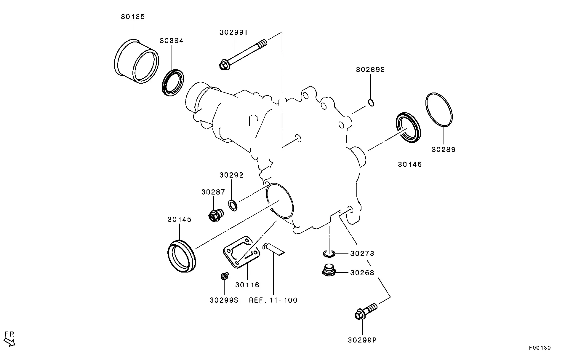 Transfer Case diagram