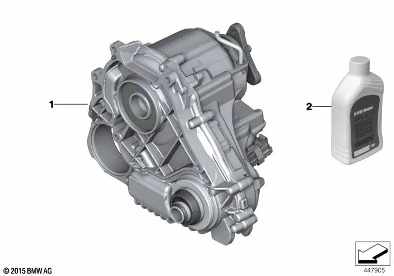 Раздаточная коробка ATC 13 diagram