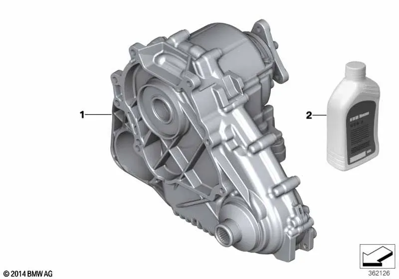 Transfer Case ATC 450 diagram