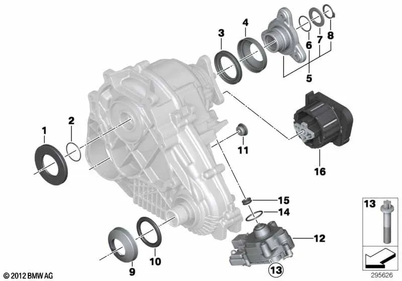 სქემა «Раздаточная коробка ATC 45L»