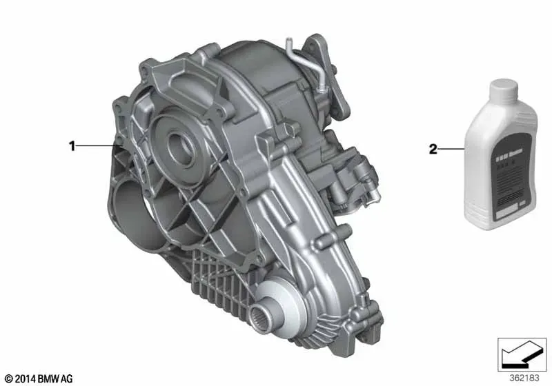 Transfer Case ATC 45L diagram