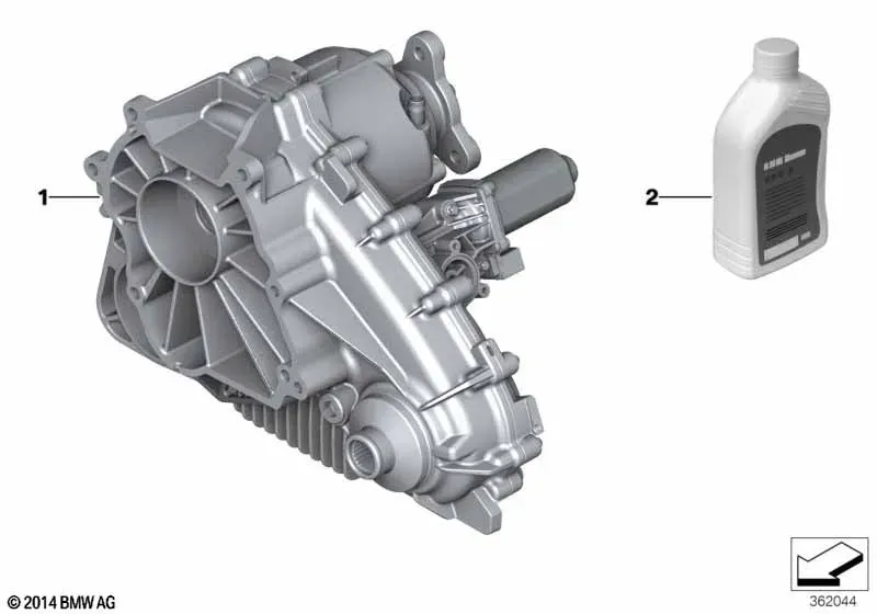 Transfer Case ATC 700 diagram