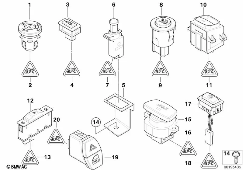 Various Switches diagram