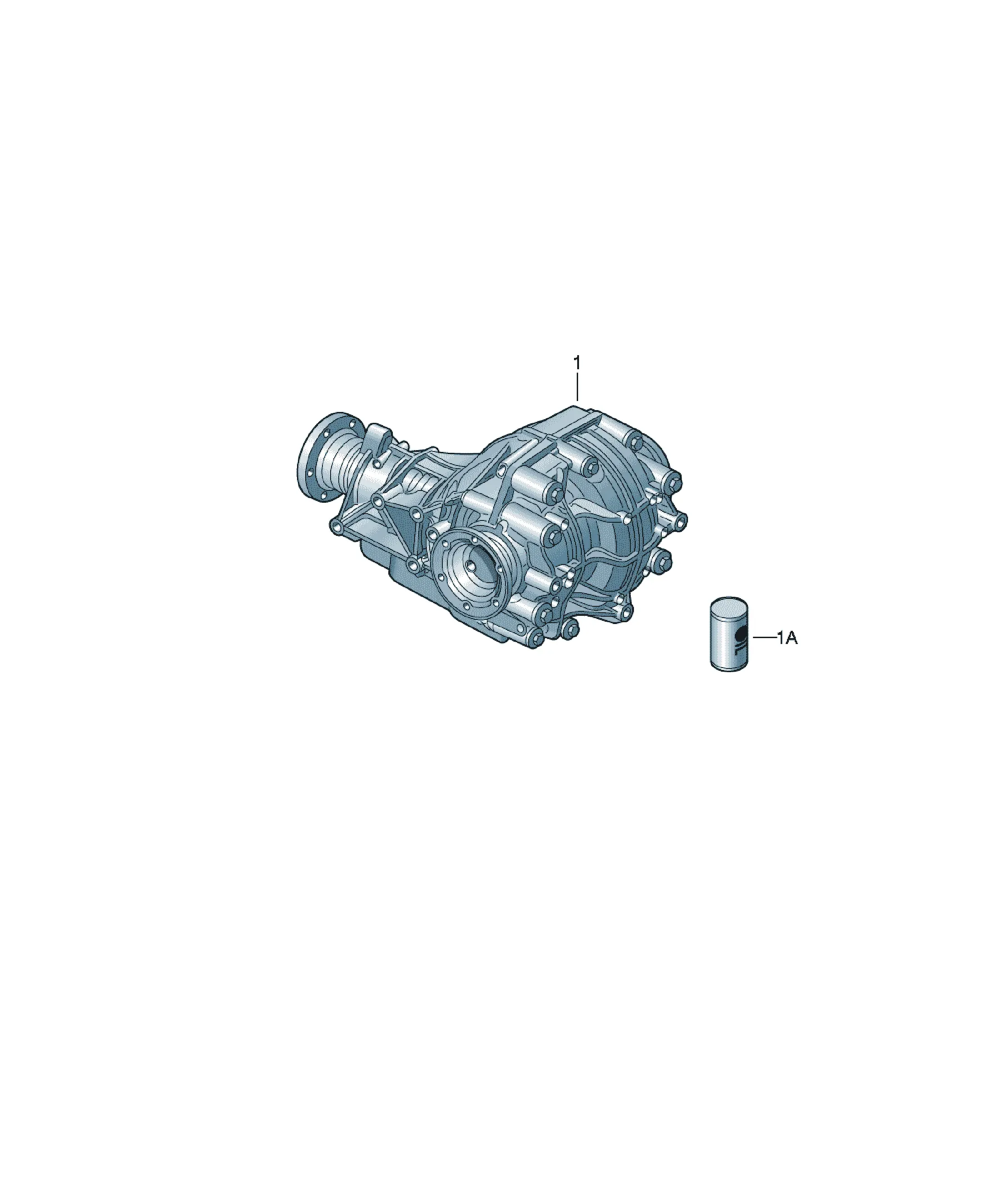 Rear axle differential diagram