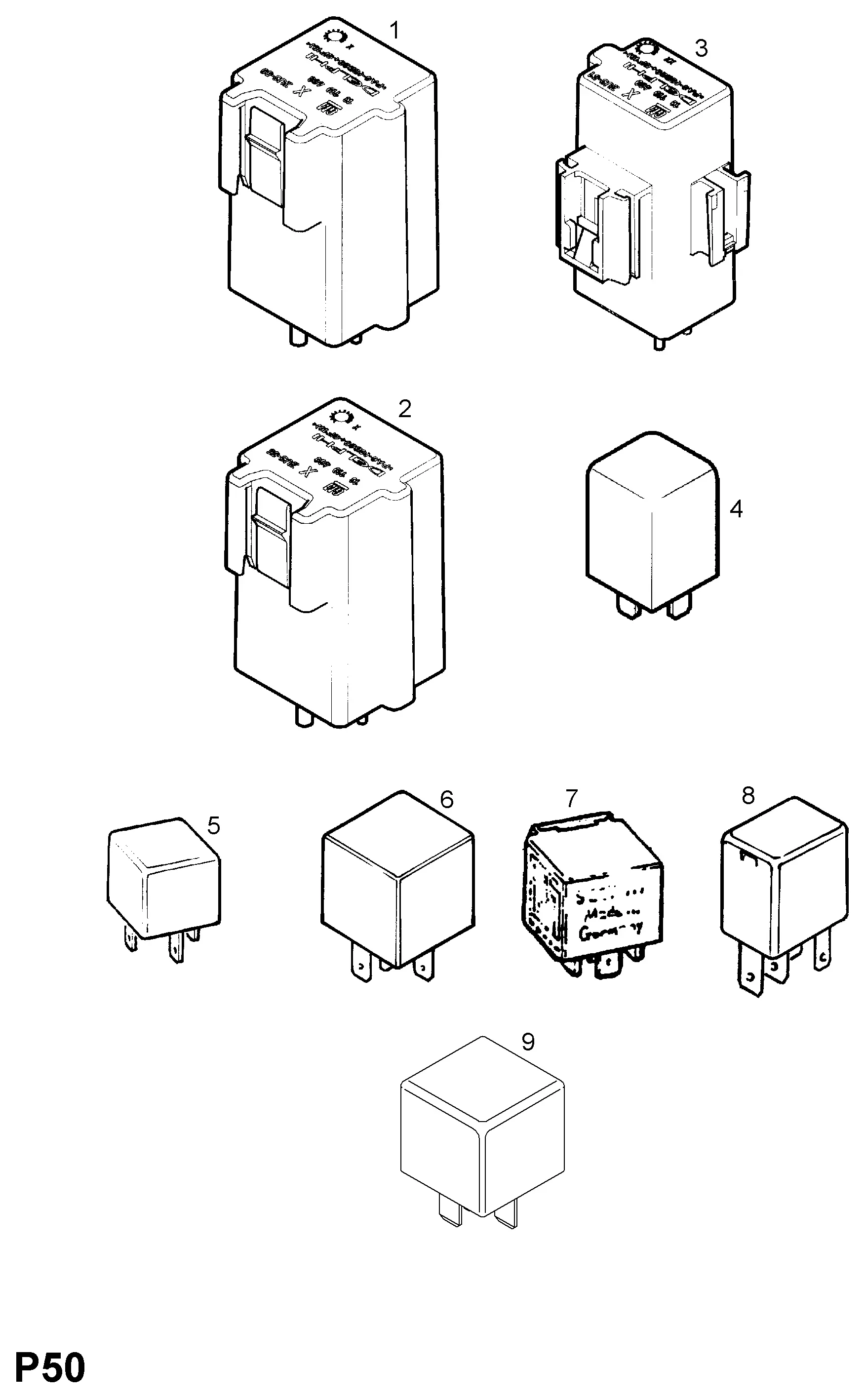 Relays diagram