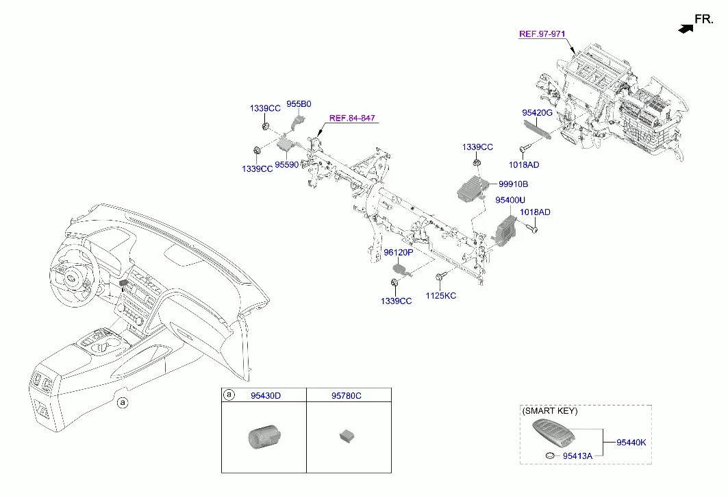 Relays and Modules diagram