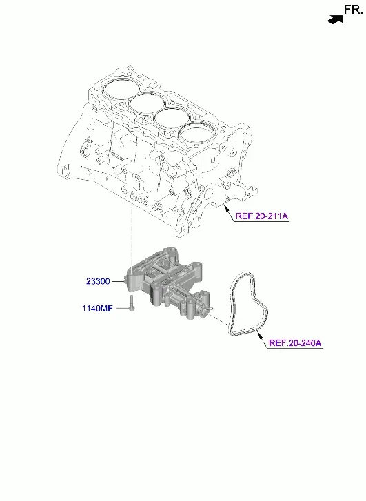 Balance Shaft Drive Belt diagram