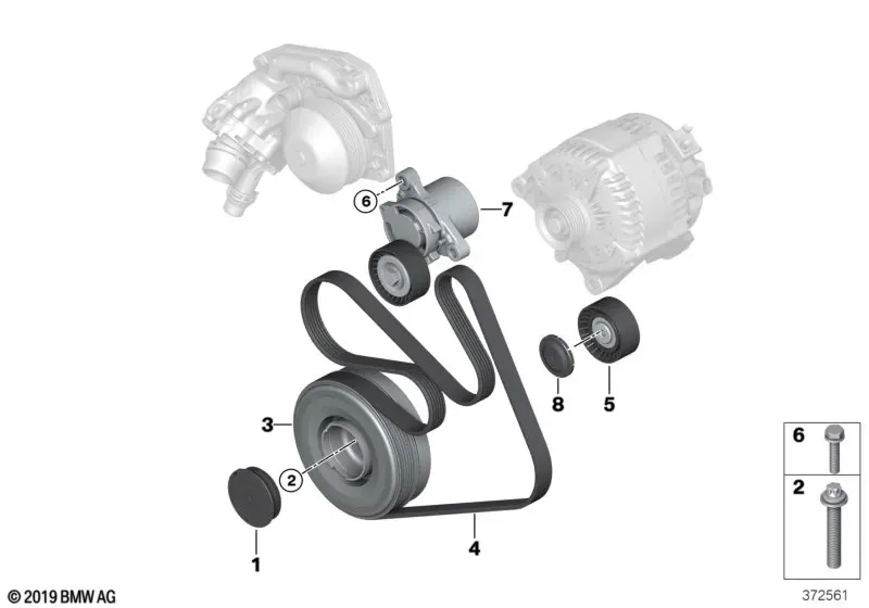Drive Belt System diagram