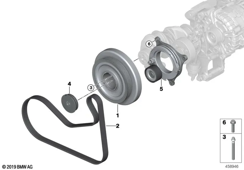 Drive Belt System diagram