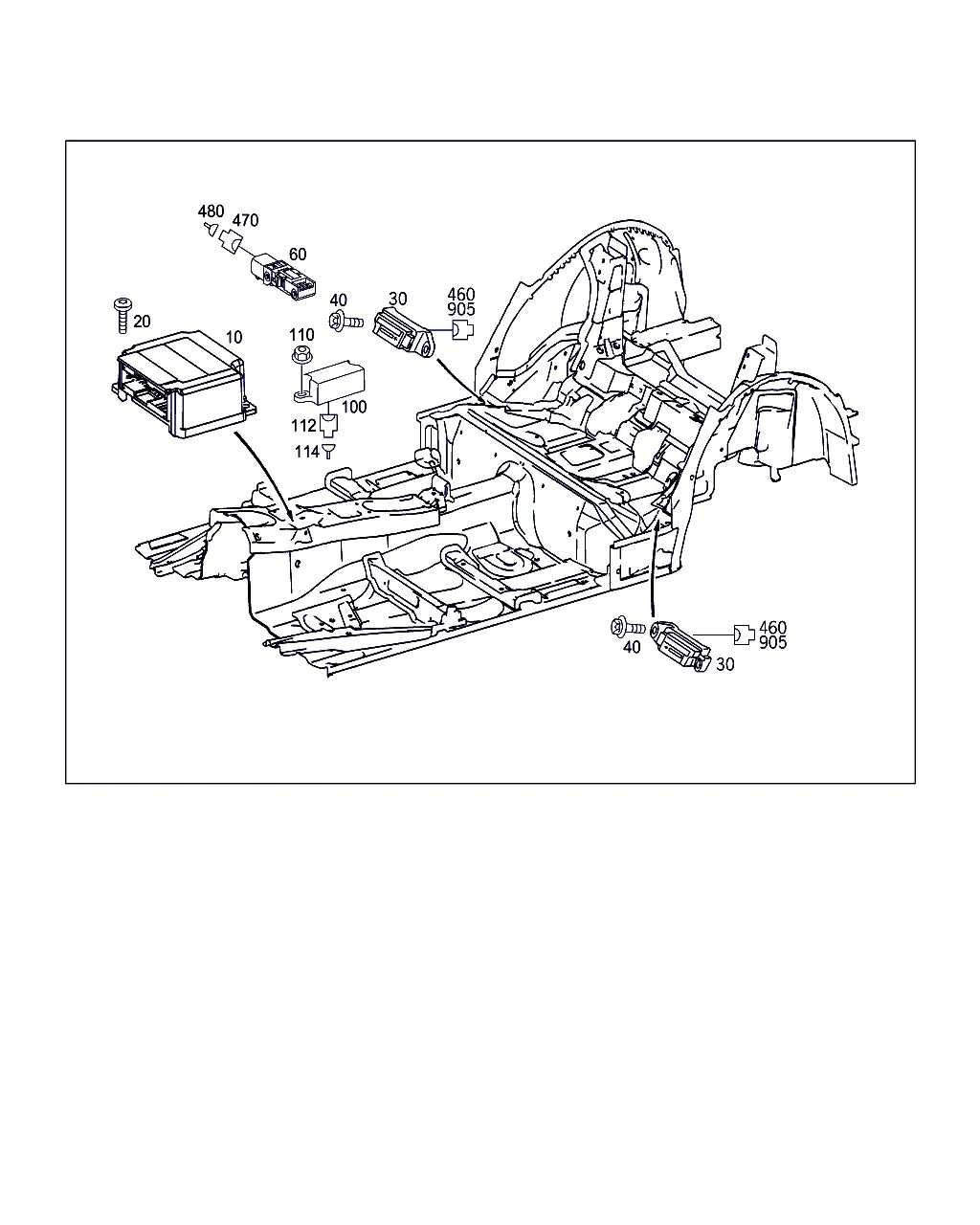 Seat Belts and Airbags diagram