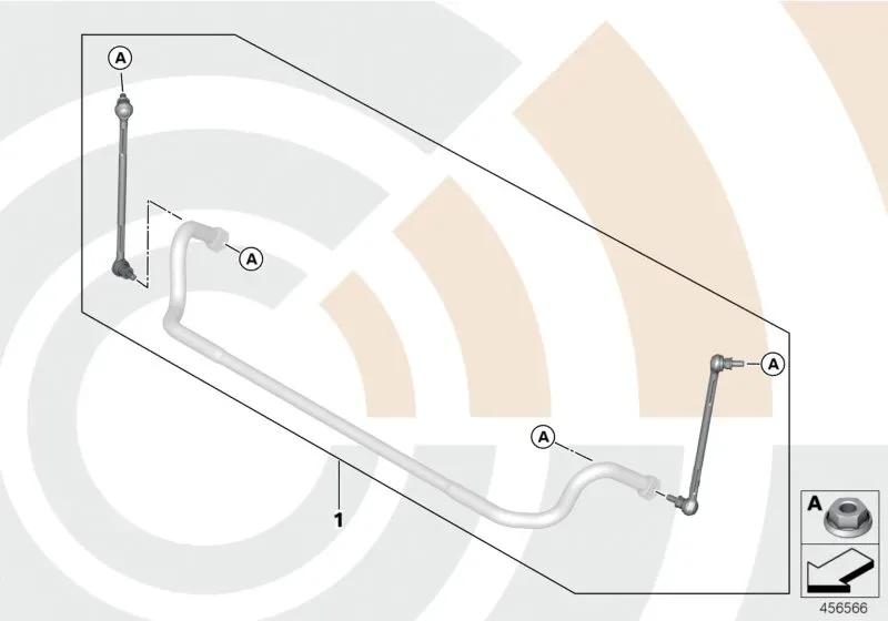 Stabilizer link diagram