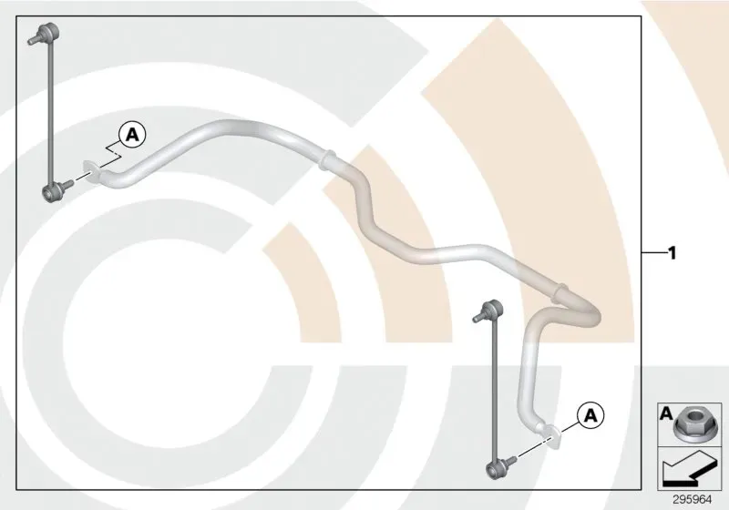 Stabilizer link diagram