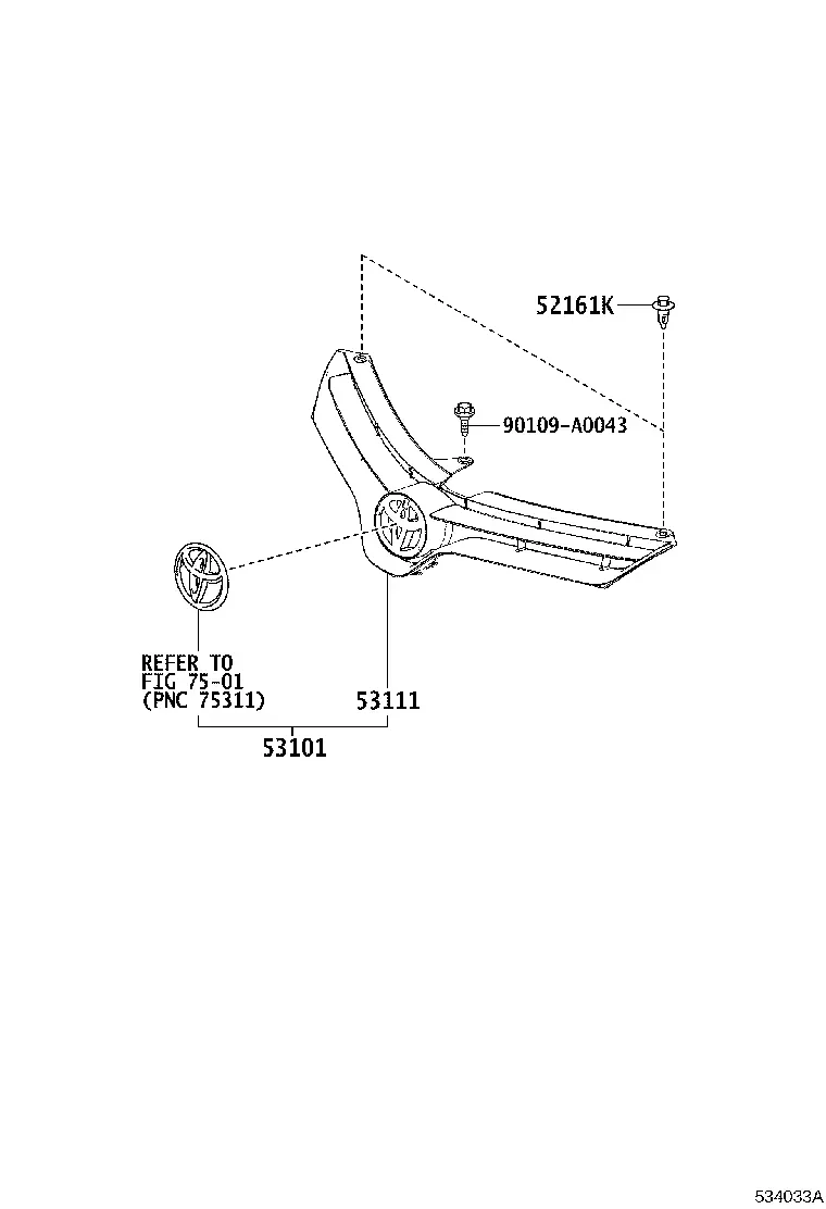 Radiator Grille diagram