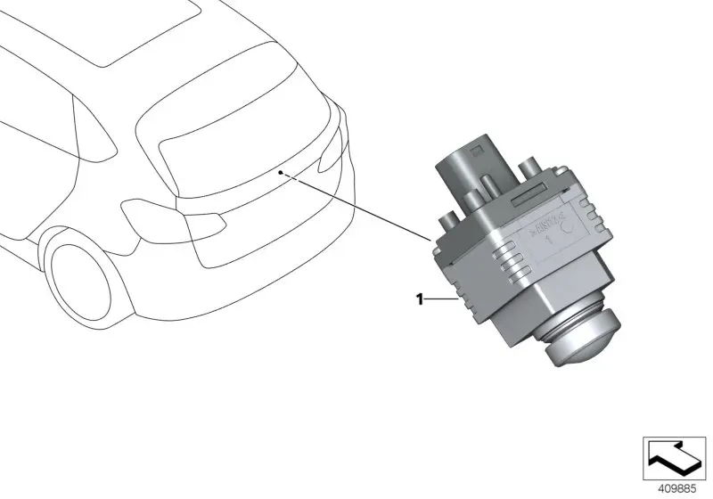 Reversing camera diagram
